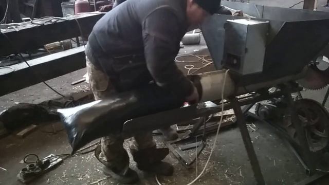 Пресс для набивки грибных блоков своими руками смотреть онлайн