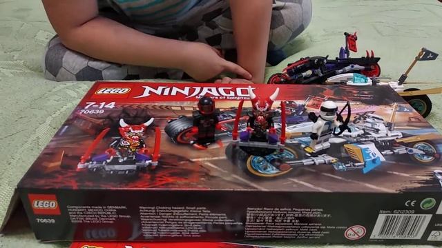 Lego NinjaGo Погоня на мотоциклах смотреть онлайн