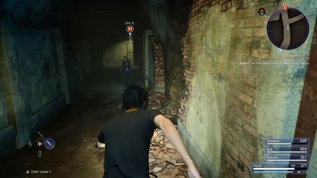 Final Fantasy 15 Part 8, First Dungeon - Declaration of War (100% Walkthrough) [PS4 1080p 60FPS] смотреть онлайн