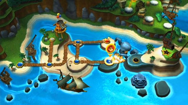 Donkey Kong Country Returns 2 Player Walkthrough (Part 6) смотреть онлайн