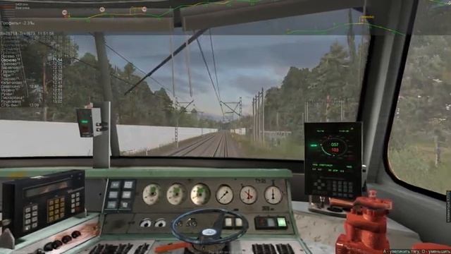 ZDsimilator - ТЭП70-0360 с пассажирским поездом 349/350 по участку Кузнечное - Санкт-Петербург смотреть онлайн