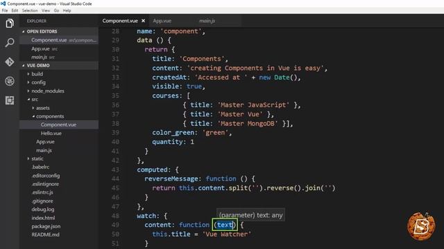 Vue.js 101 : Real-time Reactivity in Vue.js: Understanding Watchers смотреть онлайн