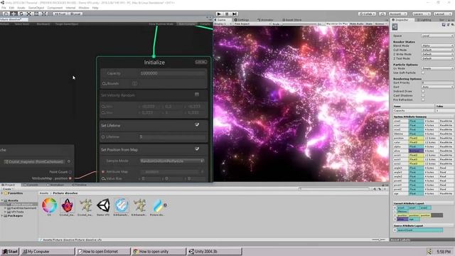 Гайд как сделать растворение картинки частицами в Unity VFX Graph смотреть онлайн