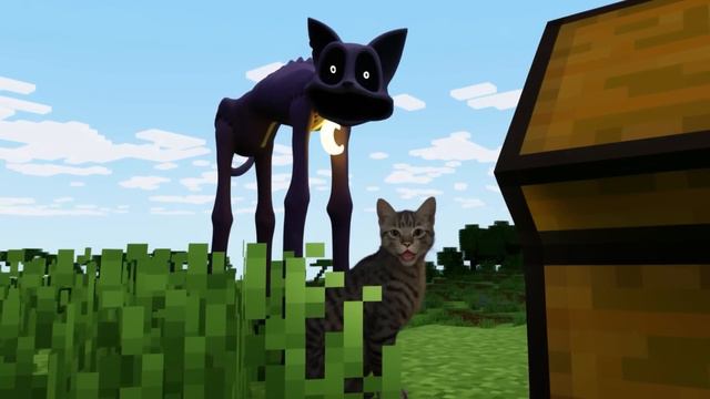 CatNap и девочка засыпаны песком по самые головы!