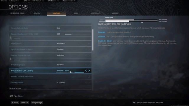 Cod Warzone - How to Enable Nvidia Reflex fow Low Latency смотреть онлайн