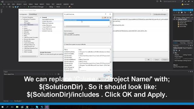 C++ (OpenGL) - Linking libraries to your project tutorial (Microsoft Visual Studios) смотреть онлайн