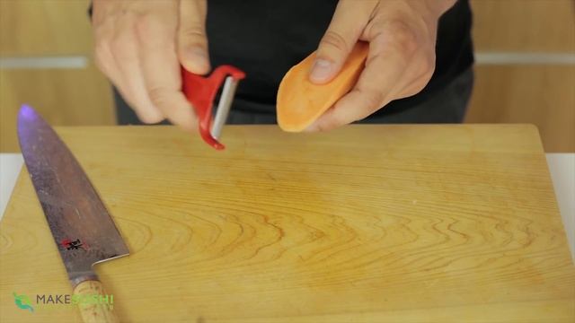 Sweet Potato Sushi Roll - Vegan Sushi Recipe смотреть онлайн