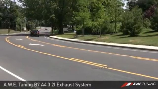 AWE Tuning B7 A4 3.2 V6 Exhaust System смотреть онлайн