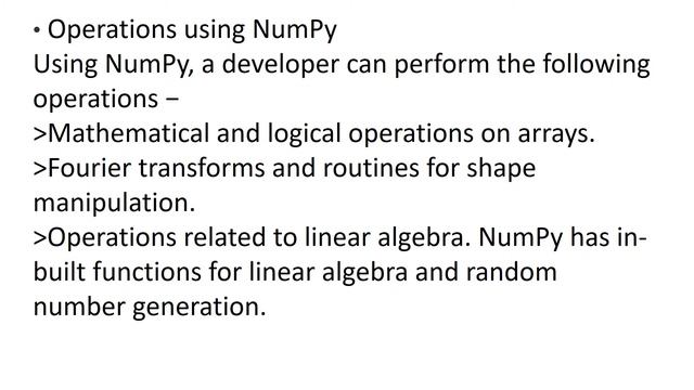 Numpy python data science project 3 смотреть онлайн