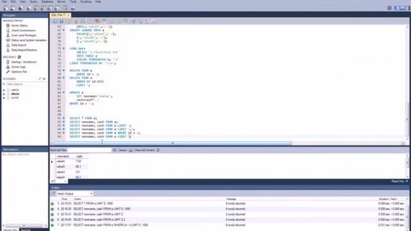 Выборка из таблиц. Оператор SELECT в MySQL