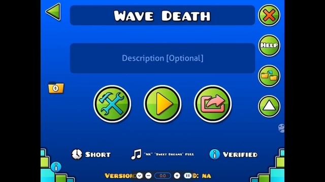 Geometry Dash | Wave Death Verified [Hacked] смотреть онлайн