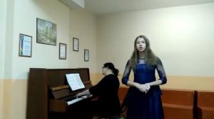 Э.Григ «Лесная песнь»; исп. Манафова Елизавета; преп. Хардикова Н.Н.