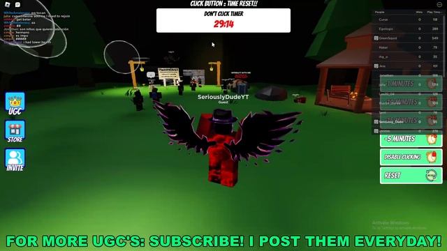How To Get Messorphones in Don't Click The Button (ROBLOX FREE LIMITED UGC ITEMS) смотреть онлайн