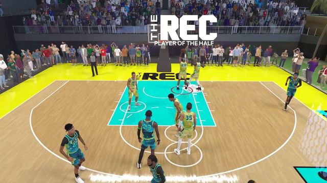 My 7'1 Center VS A 99 Block Center On NBA 2K24 смотреть онлайн