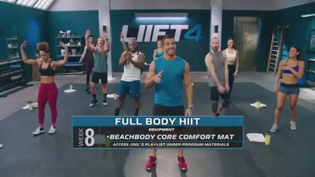 Liift4 - week 8 - 4 full body hiit смотреть онлайн