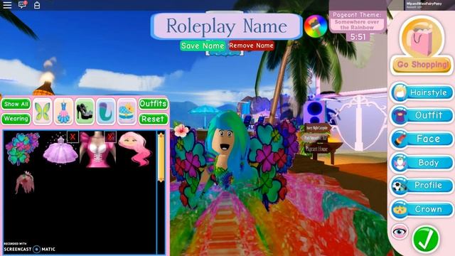 Making random outfits to see if we can win the pageant contest! - Royale? Sunset?Island - Roblox смотреть онлайн