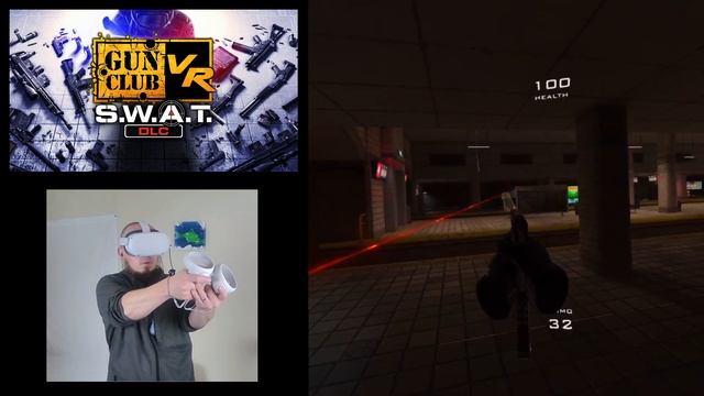 Gun Club VR S.W.A.T. DLC Gameplay Oculus Quest 2 смотреть онлайн