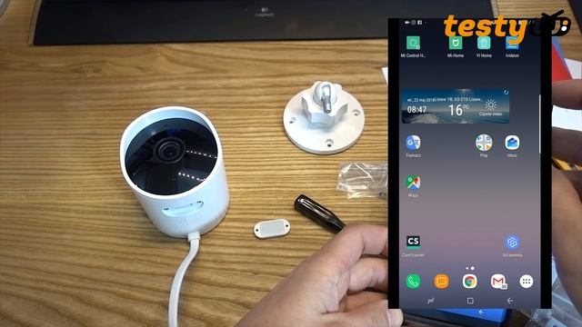 Chiny: Xiaomi YI Outdoor Camera 1080p IP65 - kamera zewnętrzna смотреть онлайн