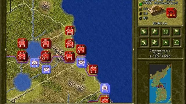 ? Let's Test / Gameplay ++ The Operational Art of War I One 1 1939 - 1955 ++ Korea incl old Sound смотреть онлайн