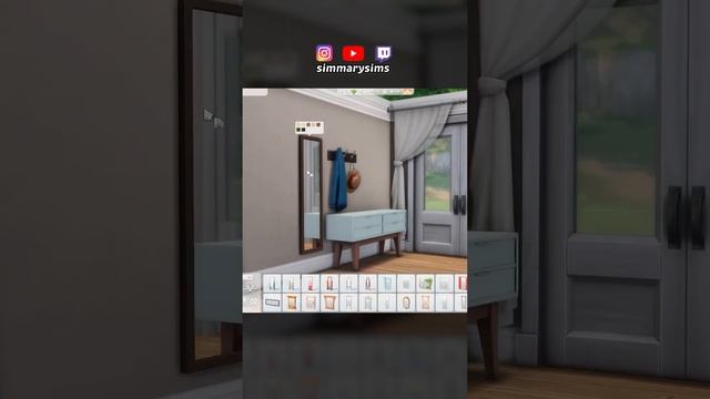 Cluttered Entryway ✨ The Sims 4 Quick Room Speedbuild: Everyday Clutter Kit смотреть онлайн