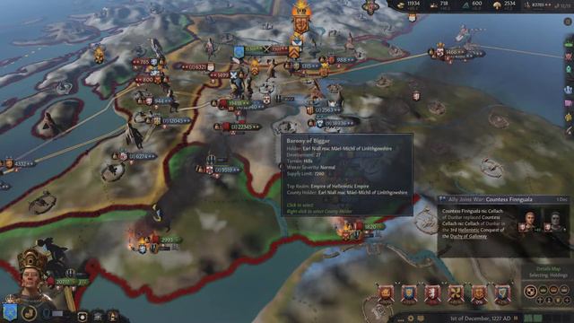 Sparta Mega Campaign |CK3| Episode 109 "Unlucky Irish" смотреть онлайн