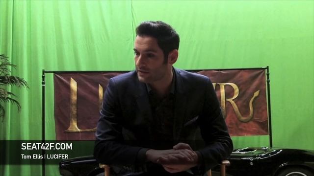 Tom Ellis LUCIFER Set Visit Interview