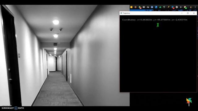 Camera Trajectory Tracker using Python and OpenCV - Indoor Corridor смотреть онлайн