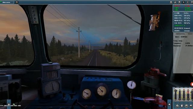 Trainz 2012. БАМ Удокан-Кодар (Хани-Таксимо) Таку-Шиверы. Часть-1. ВОЗВРАЩЕНИЕ!!! смотреть онлайн