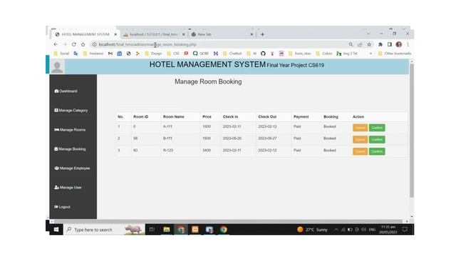 Hotel Booking System смотреть онлайн