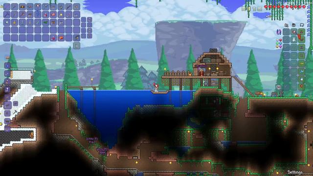 Let's Play Terraria 1.3 #12 Gone Fishin' | Card Network Server Co-Op Multiplayer смотреть онлайн