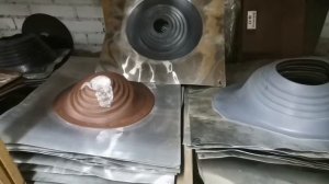 Уплотнительная кровельная манжета/проходка Мастер Флеш на трубу