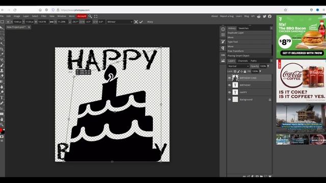 PHOTOPEA: Create a Vector (Step-by-Step Tutorial For Beginners) смотреть онлайн