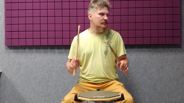 Рудименты для продвинутых: 3. Single Stroke Seven w/Stick Control. смотреть онлайн