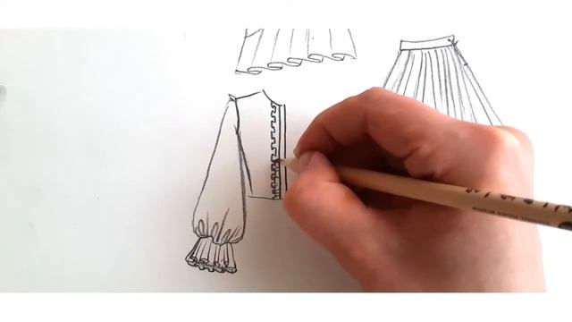 How to draw ruffles ? Как рисовать складки, рюши и воланы ? смотреть онлайн