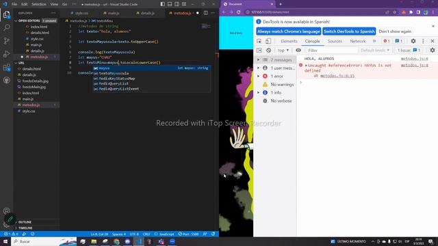 Clase JavaScript: URL, Objetos y Eventos - Parte I смотреть онлайн