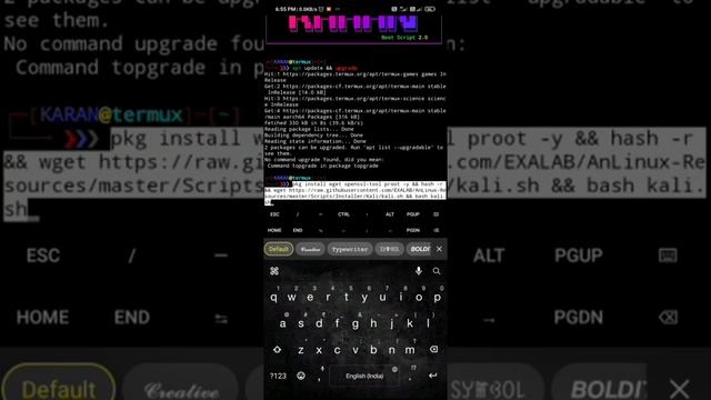 How to install kali in Turmux Trying this way to install kali not kali nethunter смотреть онлайн
