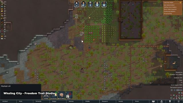 #3 Max's Scimitars Pirates are attacking RimWorld 1.3 the legendary pig ranchers – No Commentary – смотреть онлайн