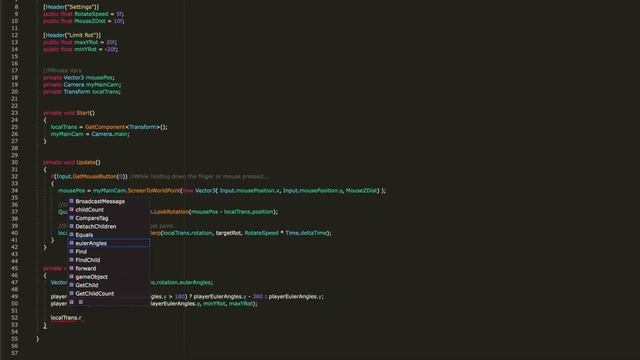Limiting Rotation in Unity: A Guide to Clamping смотреть онлайн