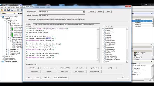Projektor Tool - JavaScript 5 - Load and Save files смотреть онлайн