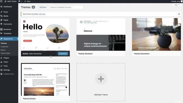 Hello. O novo tema da Elementor! смотреть онлайн