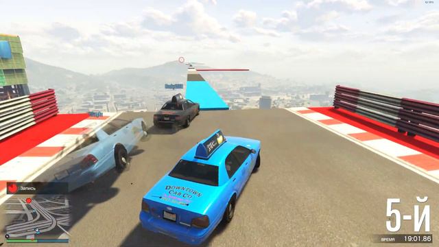 ВЫКИНУЛ ОГРОМНЫЙ ТАНК НА БОЛЬШОЙ СКОРОСТИ - ЛИЦОМ К ЛИЦУ GTA 5 ОНЛАЙН смотреть онлайн