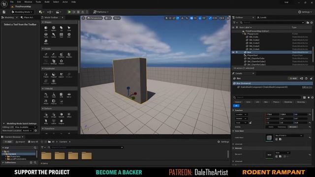 Unreal Engine 5 Tutorial How to do a Boolean смотреть онлайн