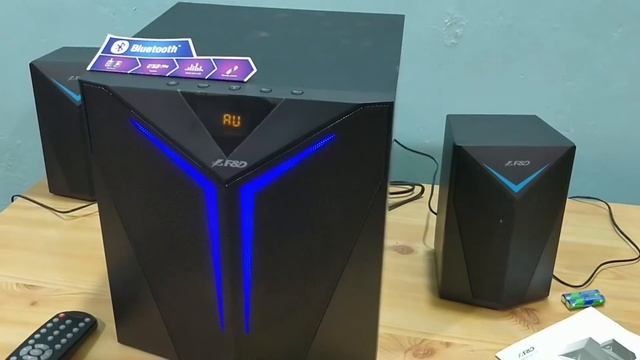 F&D F560X 2.1 Home Theatre UnBoxing,Sound Test & Review By AKS