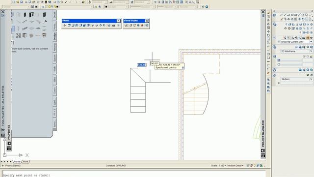 Custom Stairs in AutoCAD Architecture смотреть онлайн