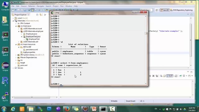 Object Relational Mapping with Hibernate and JPA (I) смотреть онлайн