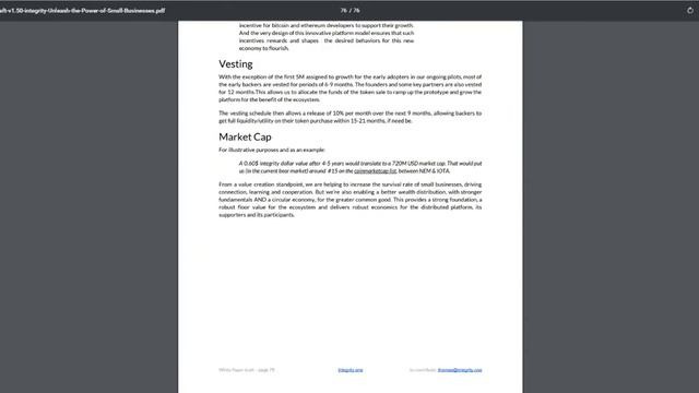 Полный обзор проекта Integrity (ITH) смотреть онлайн