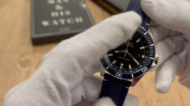 Mido Ocean Star GMT Blue Automatic M026.629.17.051.00 Watch | Unboxing E Review | Valjoux Relogios