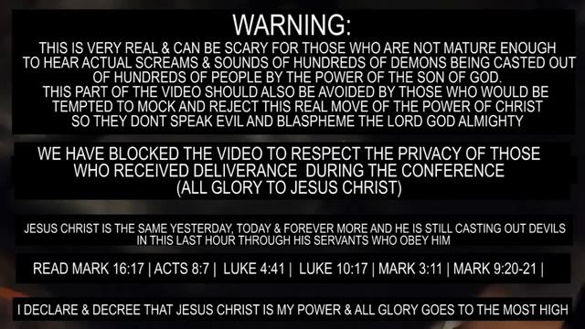 DEMONS heard screaming when GOD SHOWS UP смотреть онлайн