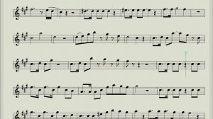 День Победы - Минус и Ноты для Саксофона Альт