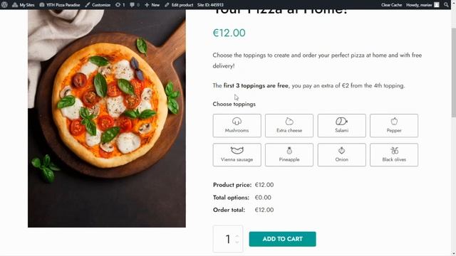 Use case: Create your own pizza - YITH WooCommerce Product Add-ons смотреть онлайн